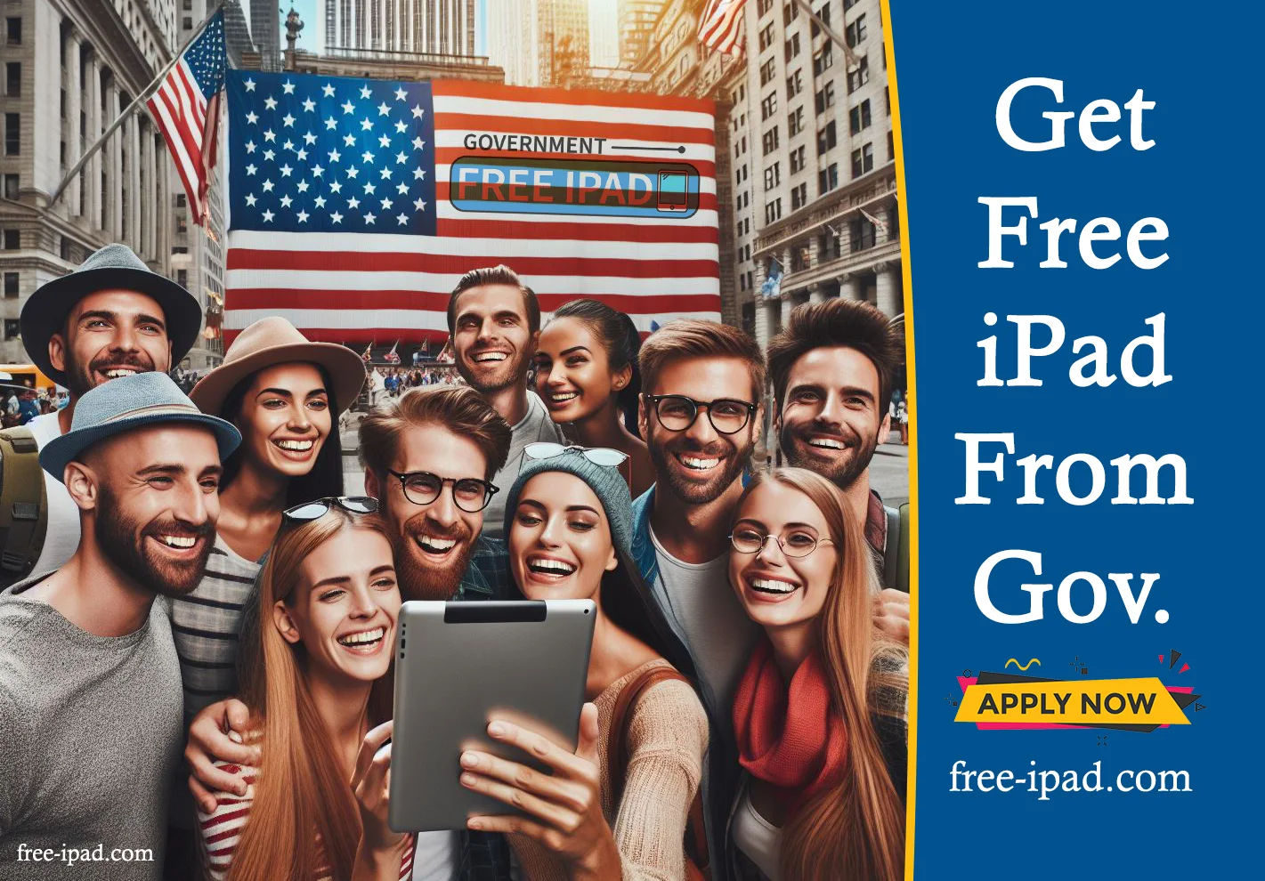 Free iPad from government